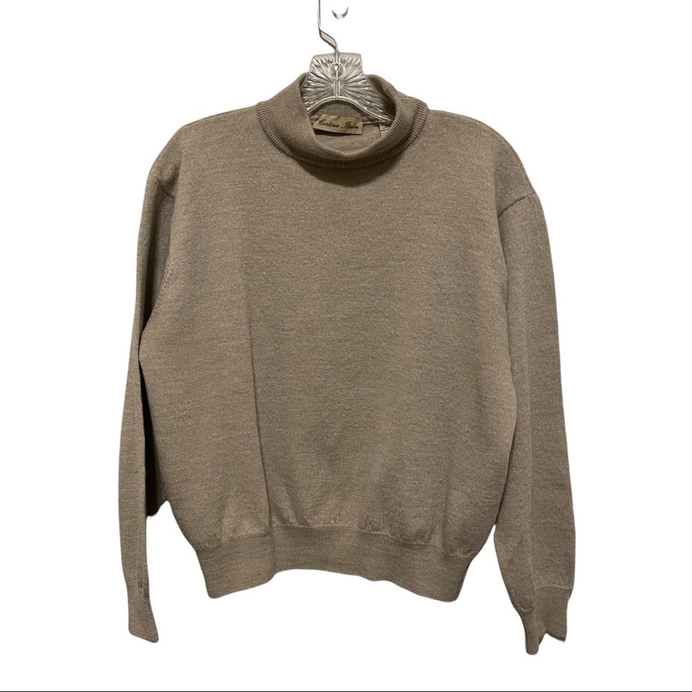 Cortina Italy Women 100% Wool Sweater Size L